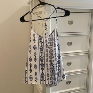 Women’s Hollister Tank Top Size Medium with adjustable straps
